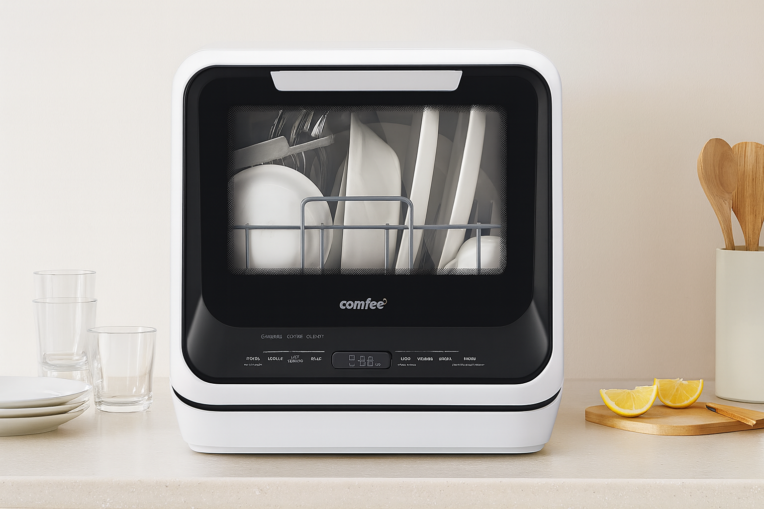 COMFEE' Countertop Dishwasher
